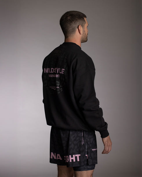 WANA (We All Need Anarchy) FIGHT Heavy Oversized Sweatshirt